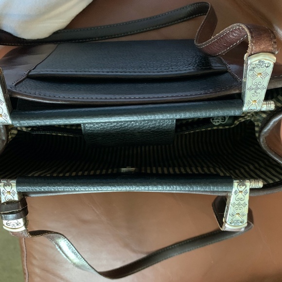 Vintage Brighton black and brown bag - Picture 9 of 12